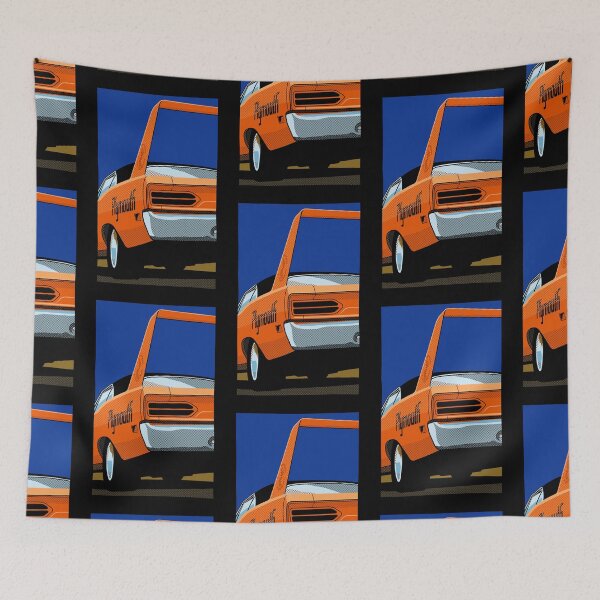 Item preview, Roadrunner Superbird in vitamin c orange designed and sold by candc-retro.