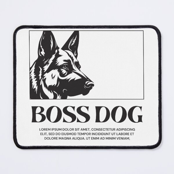 Item preview, Boss Dog: Canine Authority Tee designed and sold by Rio77 Styles.