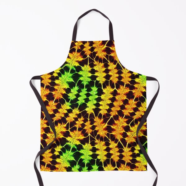 Item preview, Neon Autumn Fractals - Seamless Pattern designed and sold by Chubuter.