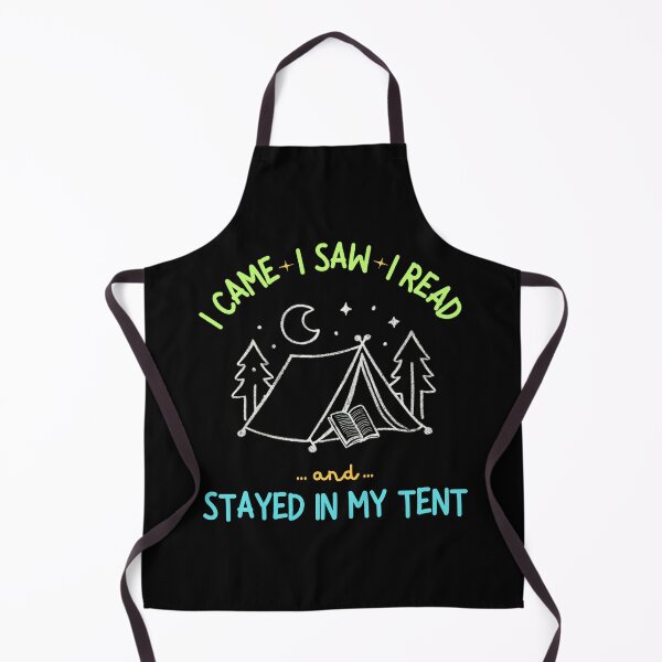 Item preview, Introvert Camping Bookworm - Wilderness Reading Escape designed and sold by BunBuntheDog-.