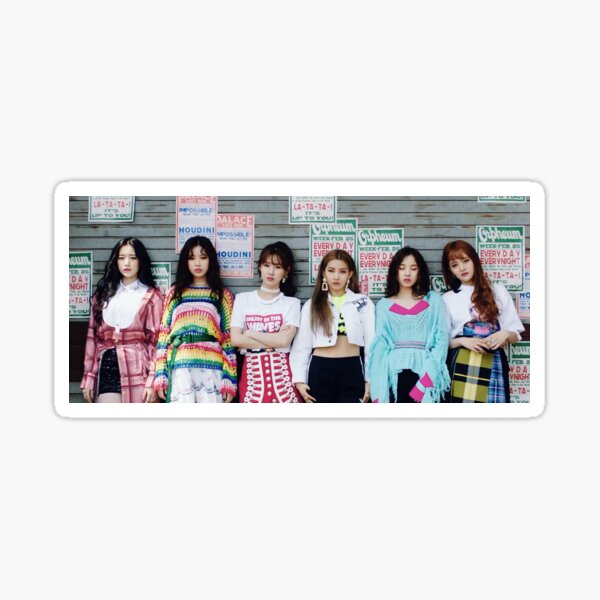 (G)I-DLE Pegatina
