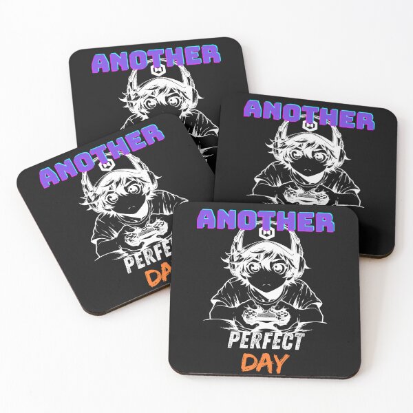 Item preview, Another Perfect Day Gaming - Gamer Anime Design designed and sold by tuschollos.