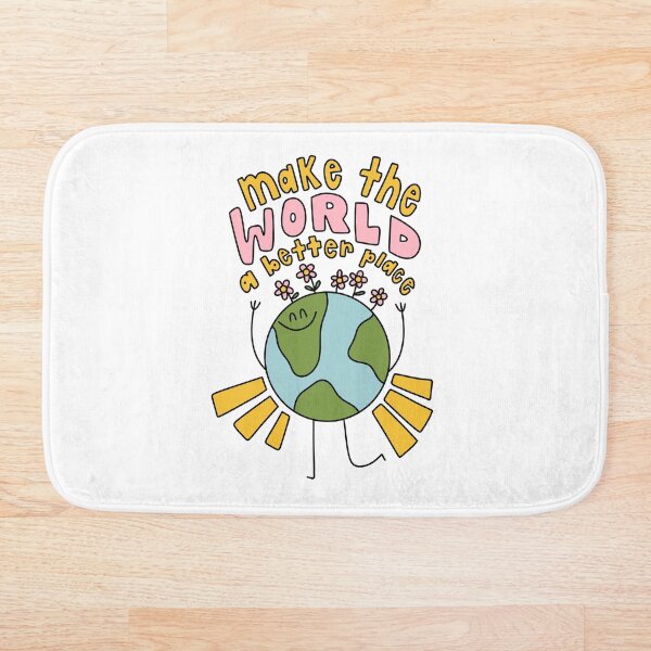 Item preview, Hagamos del mundo un lugar mejor Tierra feliz designed and sold by GraceMakes03.