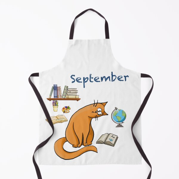 Item preview, Calendar. Adventures of a red cat. September designed and sold by Tetiana Pohurska.