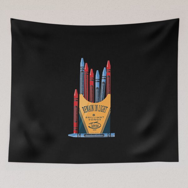 Item preview, Talking Heads Remain in Light Album Crayons designed and sold by Lick-Design.