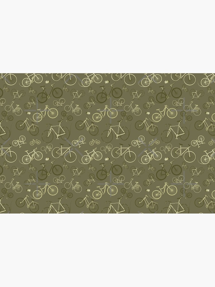 I love bikes in Army Green by Stasiajahadi