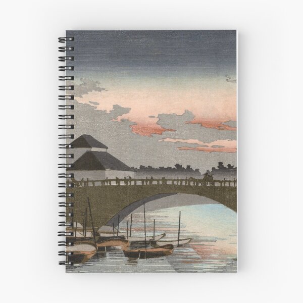 Item preview, Evening Glow over Asakusa Bridge by Inoue Yasuji  designed and sold by Takeda-art.