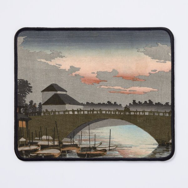 Item preview, Evening Glow over Asakusa Bridge by Inoue Yasuji  designed and sold by Takeda-art.