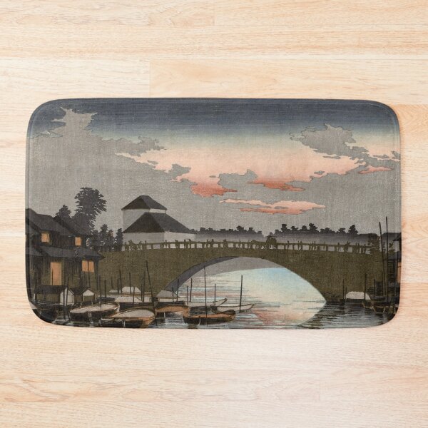 Item preview, Evening Glow over Asakusa Bridge by Inoue Yasuji  designed and sold by Takeda-art.