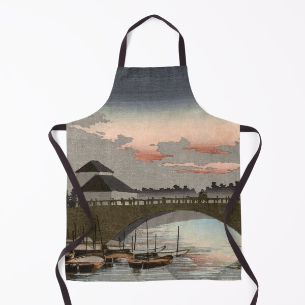 Item preview, Evening Glow over Asakusa Bridge by Inoue Yasuji designed and sold by Takeda-art.