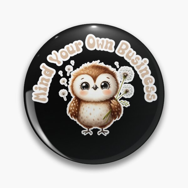Item preview, Mind Your Own Business designed and sold by nanka-art.