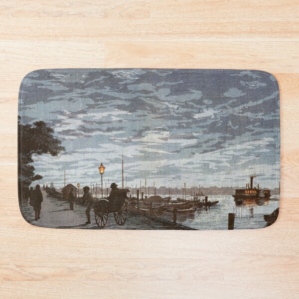 Item preview, Riverside at Kakigara Cho by Inoue Yasuji  designed and sold by Takeda-art.