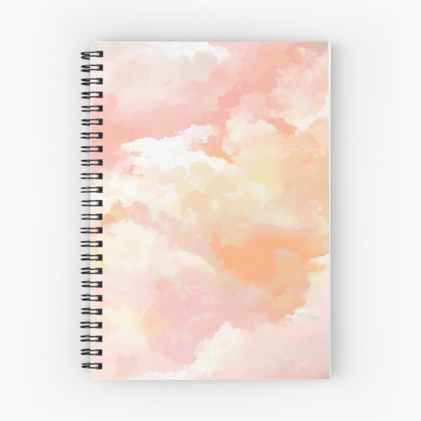Item preview, Orange Clouds Watercolor designed and sold by NesaArtSpace.