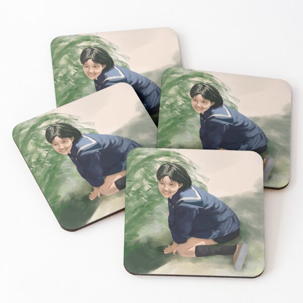 Item preview, Student girl sitting on grass designed and sold by ChariseSablan.