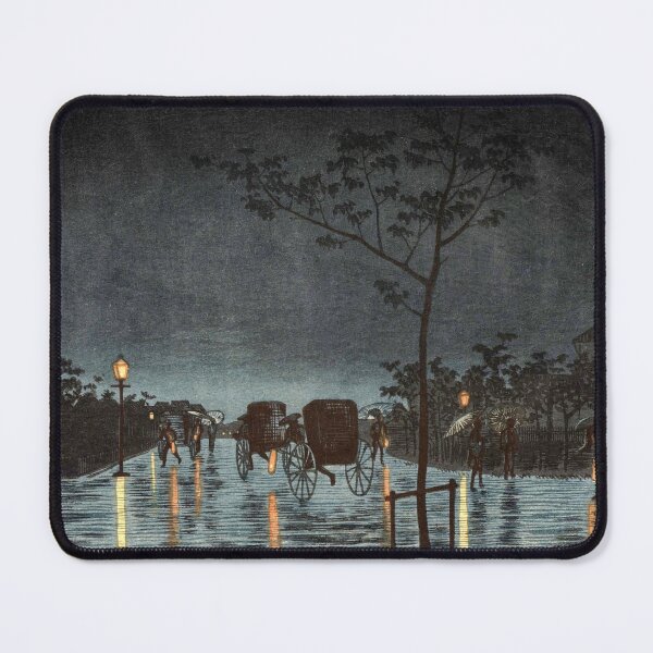 Item preview, Asakusa Bridge in the Rain by Inoue Yasuji designed and sold by Takeda-art.