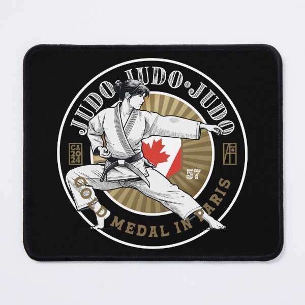 Item preview, 2024 - CANADA - JUDO - GOLD MEDAL - PARIS - 1 designed and sold by ArtProjectShop.