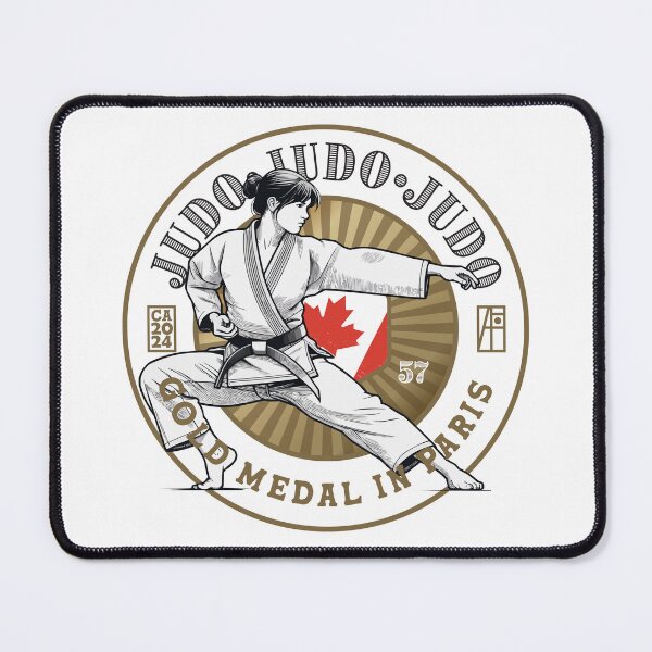 Item preview, 2024 - CANADA - JUDO - GOLD MEDAL - PARIS - 2 designed and sold by ArtProjectShop.