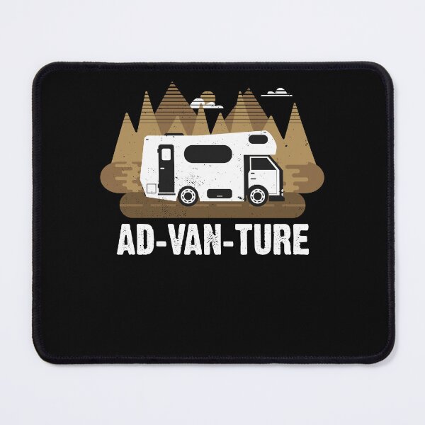 Item preview, AD-VAN-TURE Funny Camper Van Life Vanlife Vintage designed and sold by NUMAcreations.