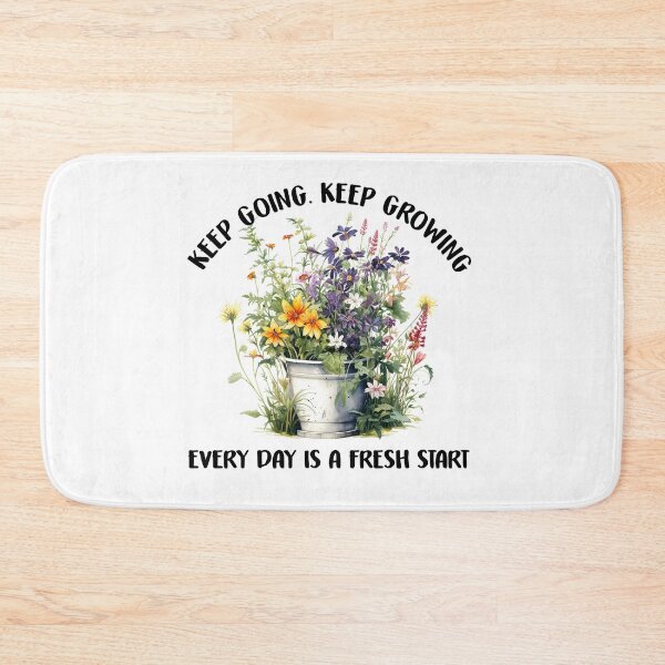 Item preview, Keep Growing Wildflower, Every Day Is A Fresh Start, Mental Health, ABA Therapist, Speech Therapy, BCBA, RBT, AAC designed and sold by behindthefacts.