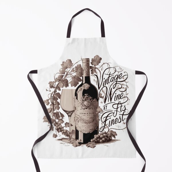 Item preview, Vintage Wine At It's Finest designed and sold by WineandWear.