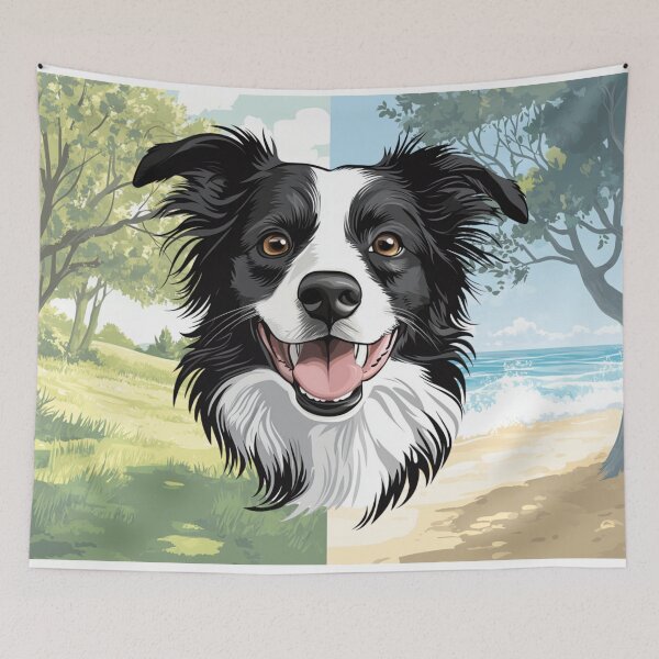 Item preview, Cute and Happy Dog Faces 8 of 20 designed and sold by Jenson Major.