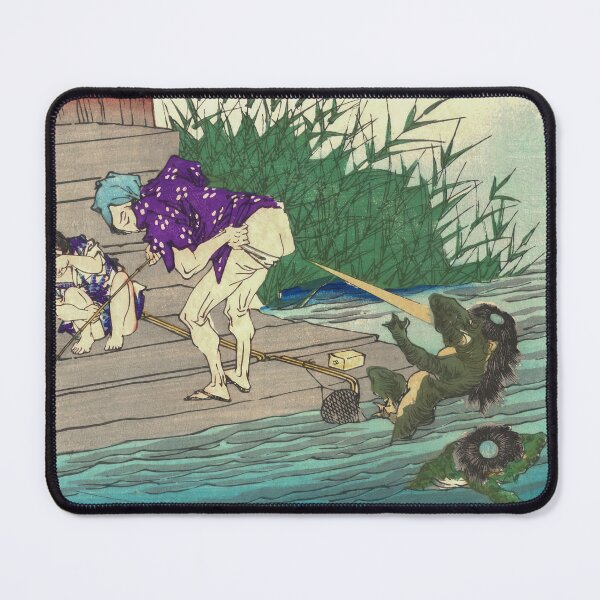 Item preview, Japanese Art: Repelling Kappa with a Fart designed and sold by Onodera.