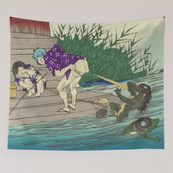 Item preview, Arte japonés: repeler a Kappa con un pedo designed and sold by Onodera.