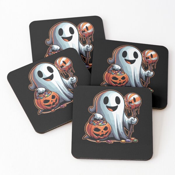 Item preview, Ghost Scary Halloween Ghost Spooky Pumpkin Candy designed and sold by Artistoos.