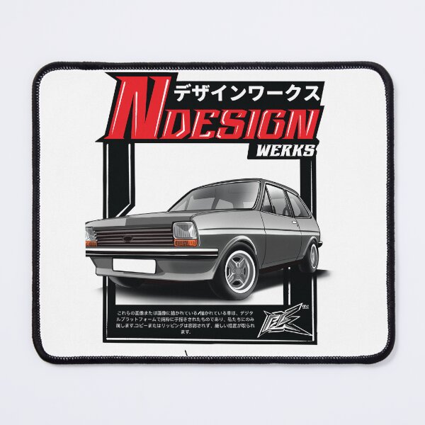 Item preview, ford fiesta mk1 gray designed and sold by NaquashM.