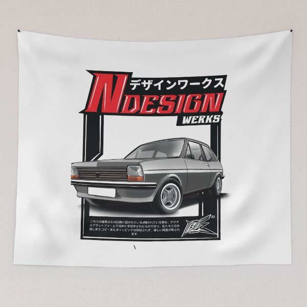 Item preview, ford fiesta mk1 gray designed and sold by NaquashM.