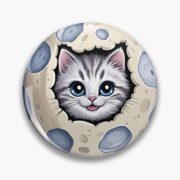 Aperçu de l'œuvre Chaton sur la Lune créée et vendue par LeeLeeV.