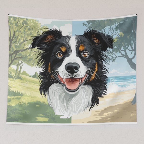 Item preview, Cute and Happy Dog Faces 9 of 20 designed and sold by Jenson Major.
