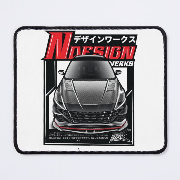 Item preview, hyundai elantra N black carbon hood  designed and sold by NaquashM.