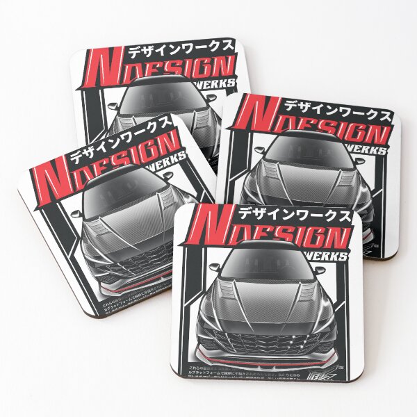 Item preview, hyundai elantra N black carbon hood  designed and sold by NaquashM.