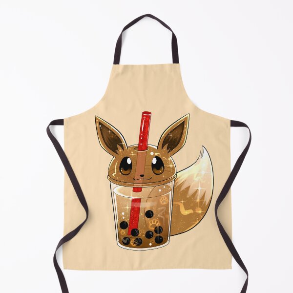 Item preview, Bubble tea chocolate boba Evol poke monster cat dog cute brown designed and sold by mtdessin.