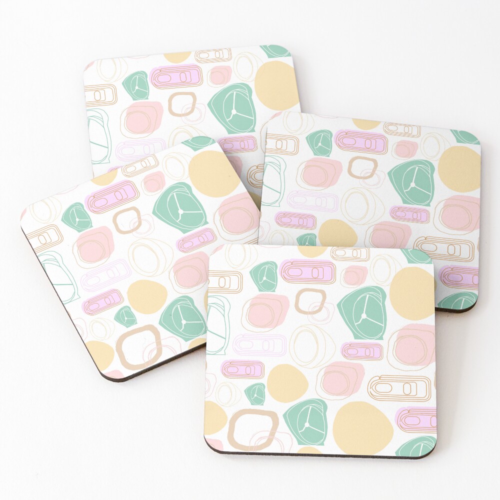 Item preview, Coasters (Set of 4) designed and sold by RubyPrintDesign.