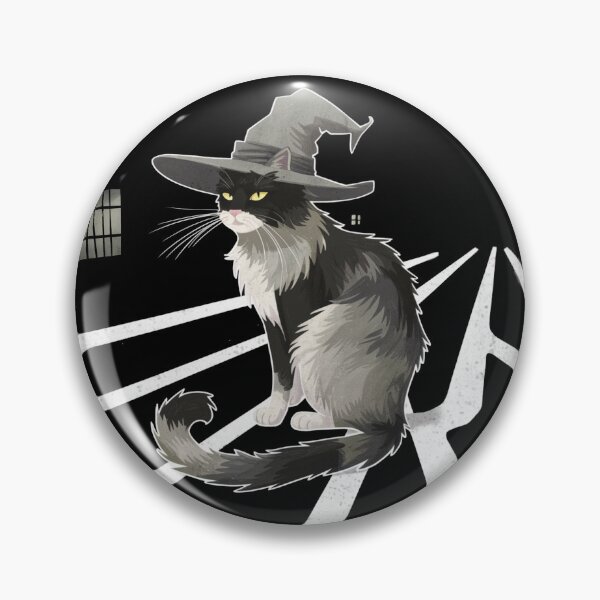 Item preview, Halloween Cat: Urban Witch's Friend designed and sold by Merch-Kitsune.