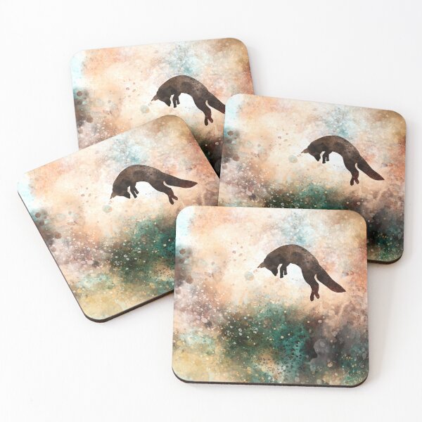 Item preview, Leaping Fox - Digital Painting designed and sold by Hadrianwild.
