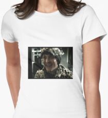 Os Cobblepot covered in feathers Women's Fitted T-Shirt