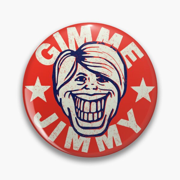 Item preview, Gimme Jimmy Carter 1976 Retro Political Campaign Button designed and sold by chrisrivait.