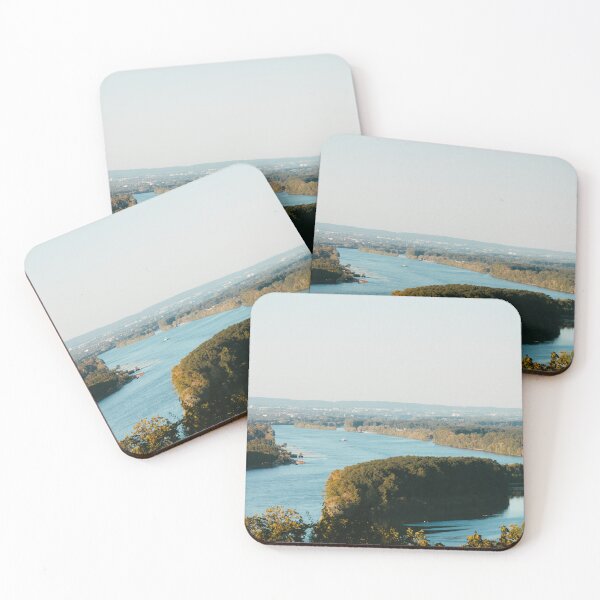 Item preview, Rhineland landscape with river bend designed and sold by rhosbahu.