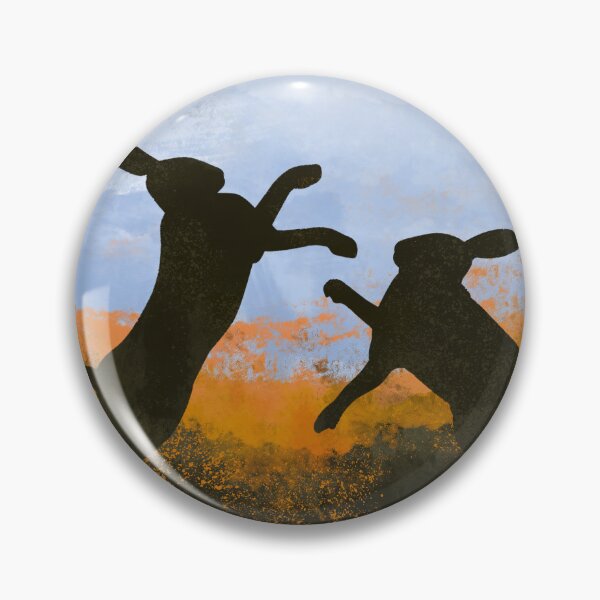 Item preview, Liebres de marzo locas - Pintura digital designed and sold by Hadrianwild.