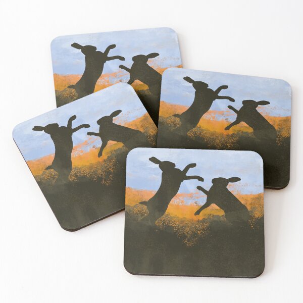 Item preview, Mad March Hares - Digital Painting designed and sold by Hadrianwild.