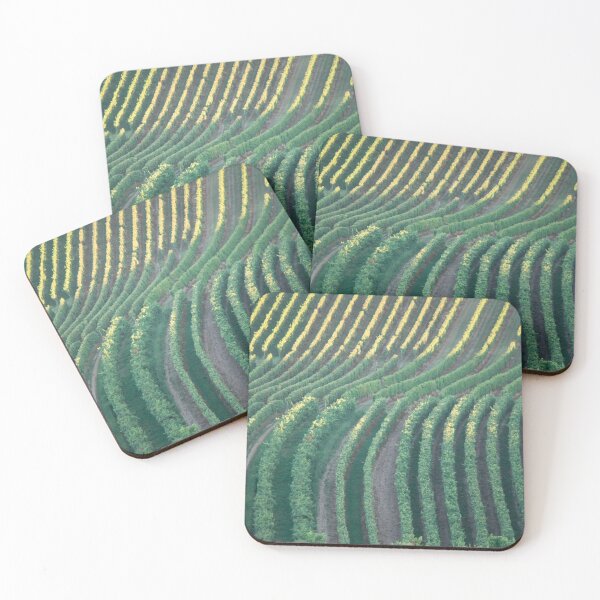 Item preview, Vineyard pattern in the evening light designed and sold by rhosbahu.