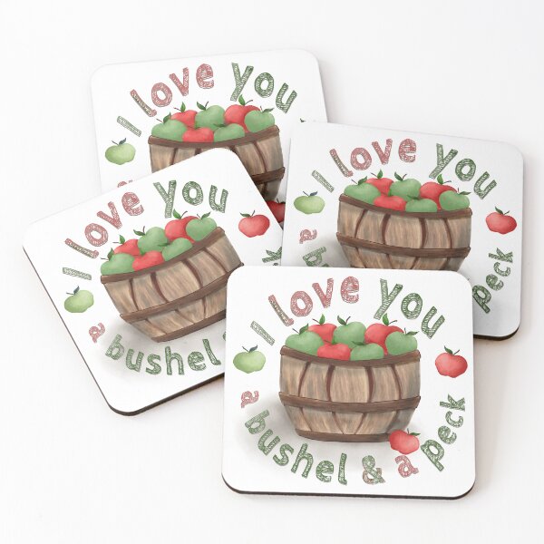 Item preview, A Bushel and a Peck of Love designed and sold by AdriaCaps Art & Design.