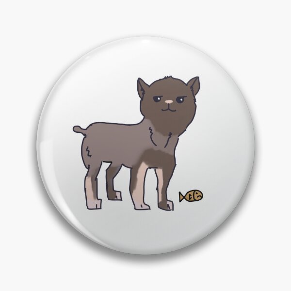 Item preview, A cat with an unhappy fish designed and sold by 1morekopi.