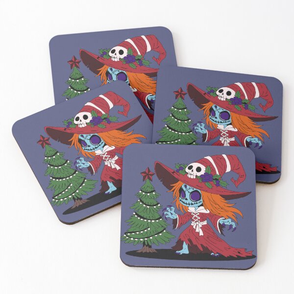 Item preview, Cute Christmas Witch designed and sold by HRSCreates.