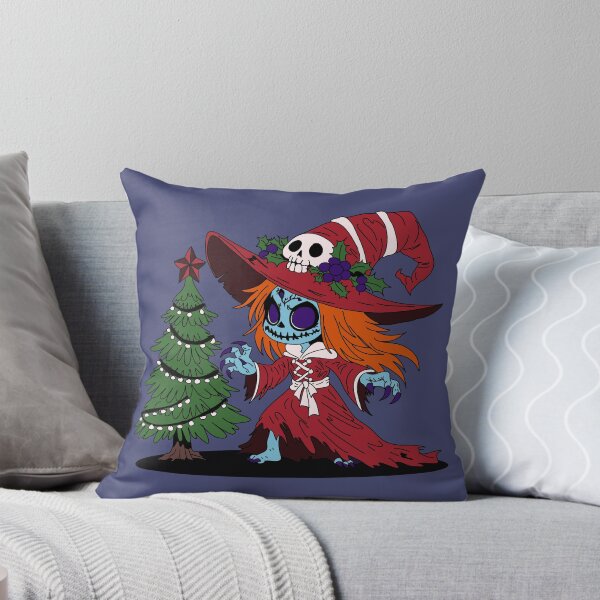 Item preview, Cute Christmas Witch designed and sold by HRSCreates.