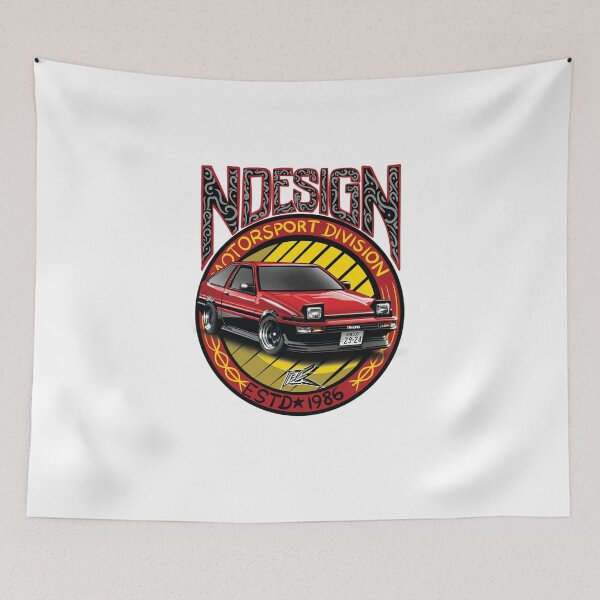Item preview, toyota corolla ae86 red panda  designed and sold by NaquashM.