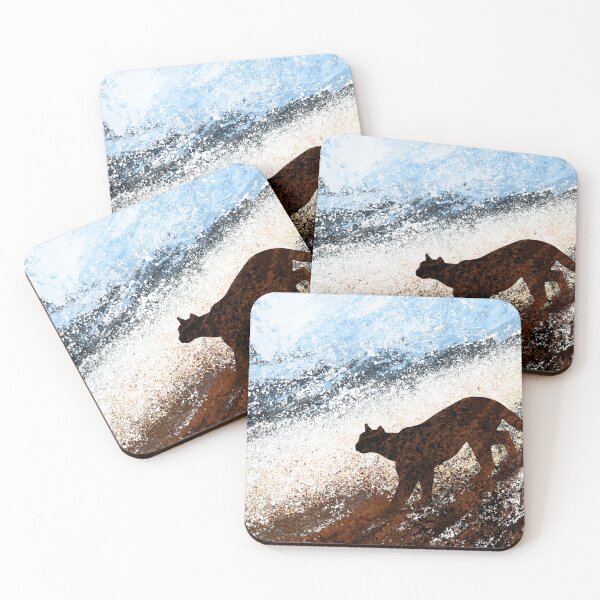 Item preview, Winter Puma - Digital Painting designed and sold by Hadrianwild.